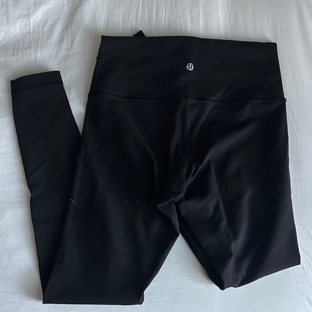 lululemon athletica Black Leggings | (tag removed but Size 6)